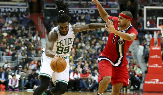 Jae Crowder makes a move in Washington.  (USATSI)