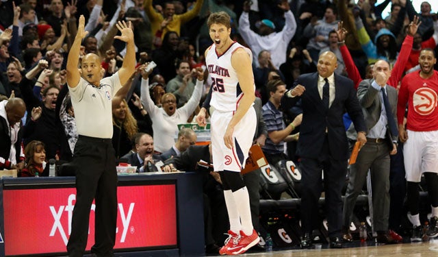 Korver is looking for his first 3-point shootout win. (USATSI)