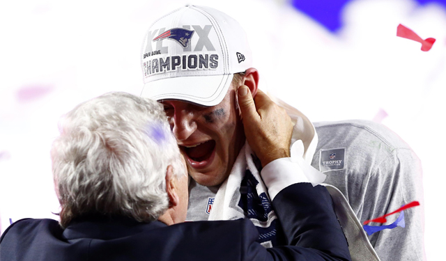 Let's follow Gronk's celebration all week. (USATSI)