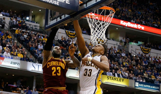 Myles Turner probably should go higher than this but fit is tough.(USATSI)