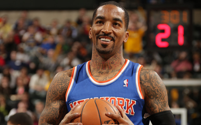 J.R. Smith is about to re-sign with the Knicks, reportedly.   (USATSI)