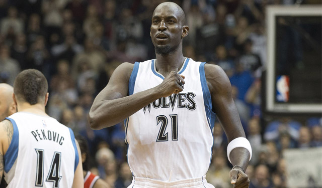 The Kevin Garnett trade paid off in his home re-debut. (USATSI)