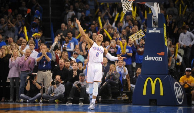 Russell Westbrook is the most overwhelming transition player in the NBA. (USATSI)