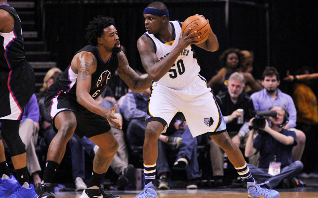 Zach Randolph leads the Grizzlies over the Clips.  (USATSI)
