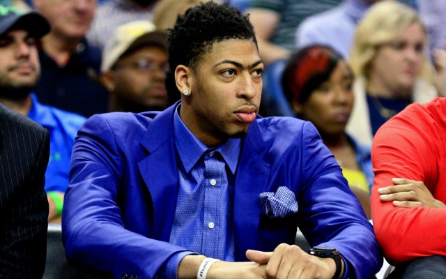 Anthony Davis has been playing with a torn labrum for how long? (USATSI)