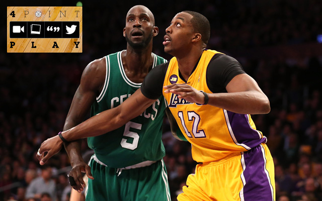 Dwight has been inconsistent defensively this season.   (Getty Images)