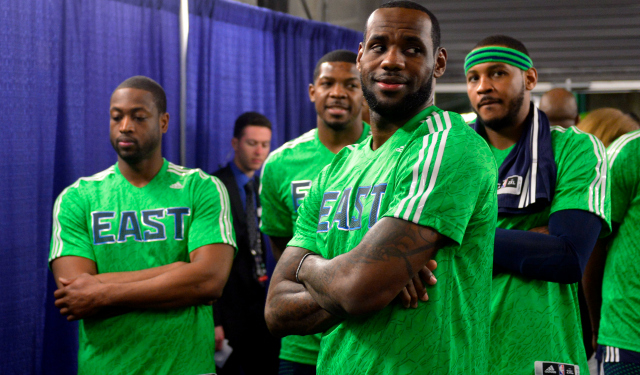 LeBron James: Wade, Paul, Melo are his 3 'very good friends' in the NBA