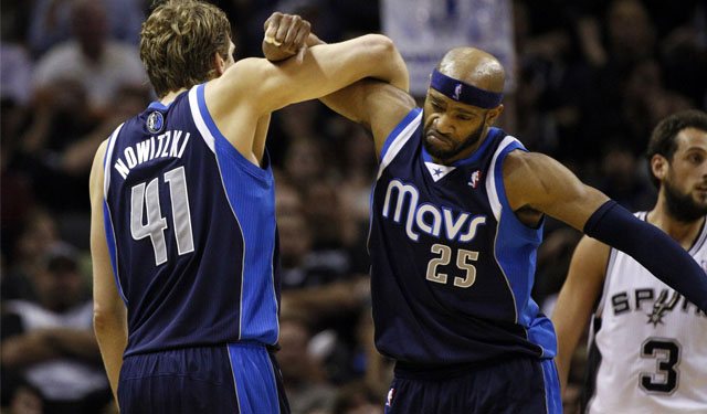Vince Carter and Dirk Nowitzki