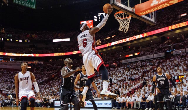 LeBron James did whatever he wanted in Game 1. (USATSI)