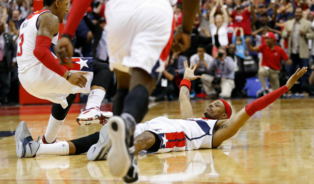 Paul Pierce does it again.  (USATSI)