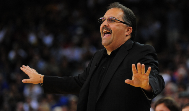 Stan Van Gundy could be making more changes to Detroit.    (USATSI)