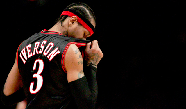 Allen Iverson's dynamic nature was fueled by tough experiences. (Getty)