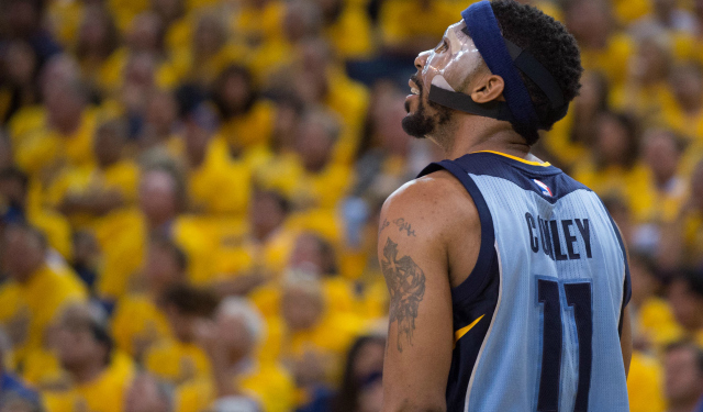 Mike Conley isn't what you'd call fully healthy.  (USATSI)