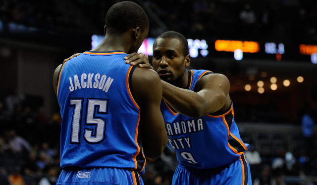 Ibaka was greatly missed in OKC's two losses in San Antonio.