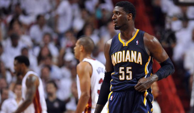 Roy Hibbert went scoreless for the fourth time this postseason in Game 4.