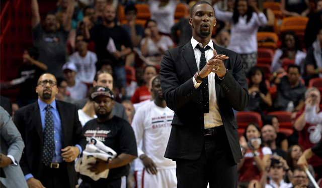 2K Sports captured Chris Bosh perfectly. (USATSI)