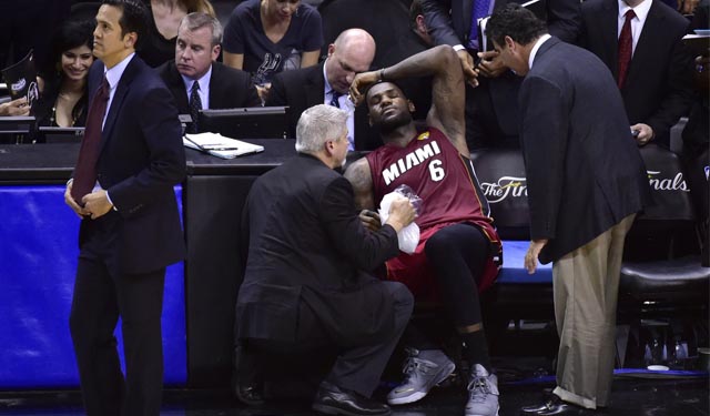 James couldn't escape the wrath of social media accounts. (USATSI)