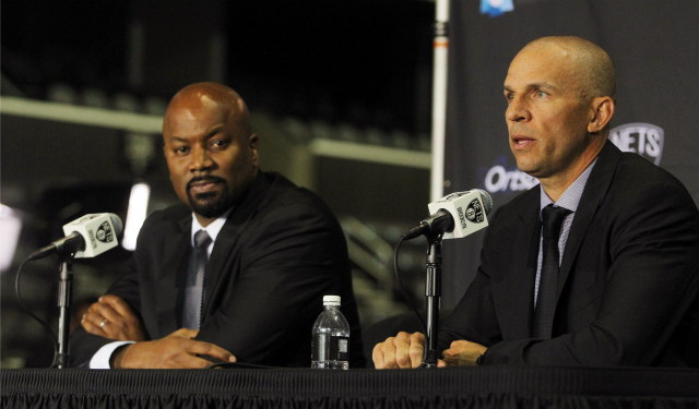 Billy King and Jason Kidd, just a year ago.