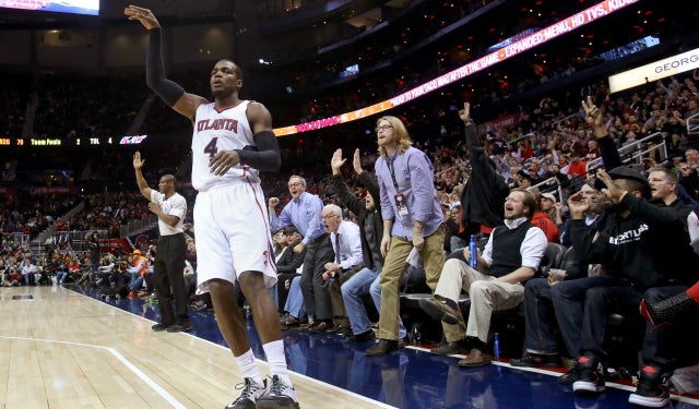 Paul Millsap is reportedly staying in Atlanta. (USATSI)