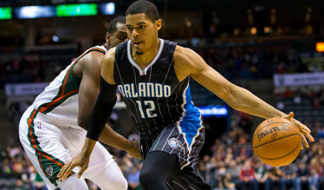 Tobias Harris is reportedly remaining part of Orlando's core.  (USATSI)