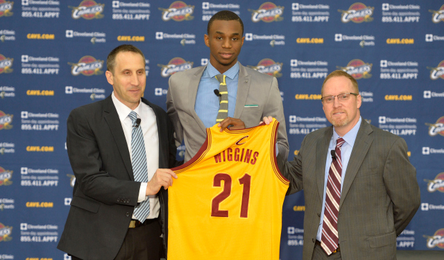 Andrew Wiggins Talks NBA Draft Attire, LeBron James' Cavaliers