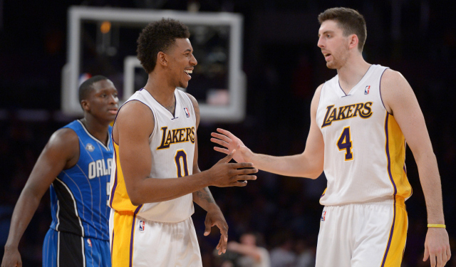 Nick Young doesn't have to say goodbye to Ryan Kelly.