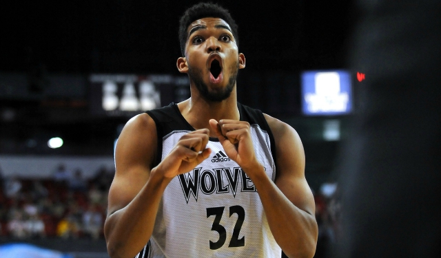 Karl-Anthony Towns still looks like the top rookie. (USATSI)