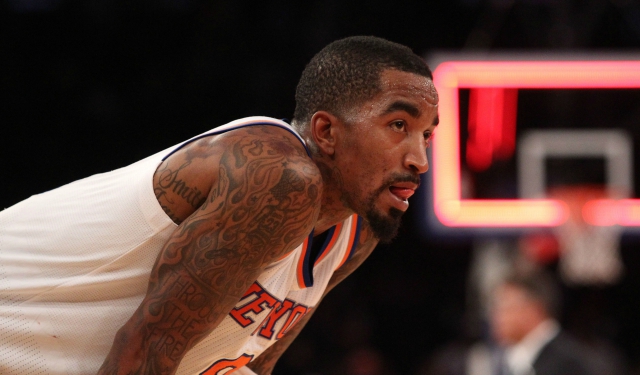 The J.R. Smith era didn't end so well in New York.  (USATSI)