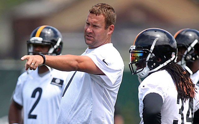 Ben Roethlisberger and the Steelers open camp July 25 in Latrobe, Pa. (USATSI)