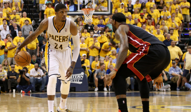 Paul George sees the scene has shifted in the East.