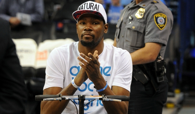 LOOK: Thunder's Kevin Durant went to OVO fest wearing Blue Jays