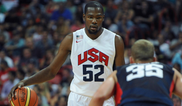 Kevin Durant isn't going to Spain with Team USA.  (USATSI)