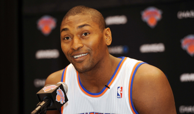 The artist formerly known as Ron Artest is changing his name again.  (USATSI)