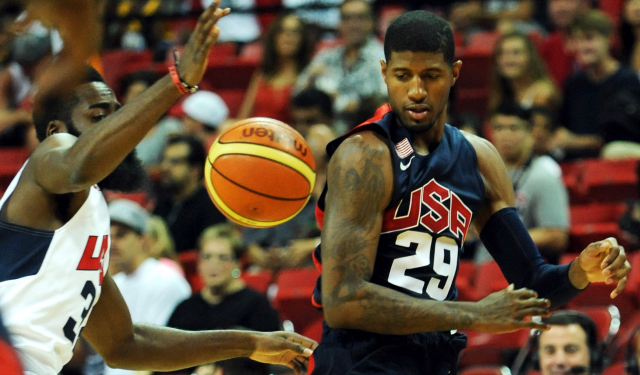 paul george usa basketball jersey