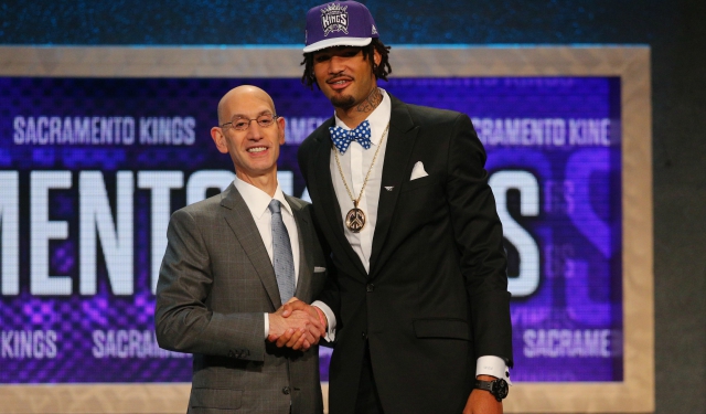 Willie Cauley-Stein, draft night, 2015.  (USATSI)