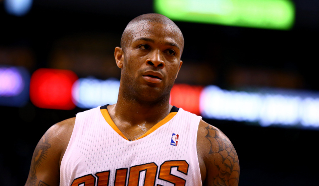 P.J. Tucker will miss the first three games of the Suns' season.  (USATSI)