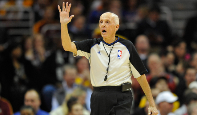 Dick Bavetta is waving goodbye to the NBA.  (USATSI)