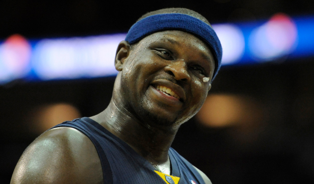 Zach Randolph is happy about his contract extension in Memphis.  (USATSI)