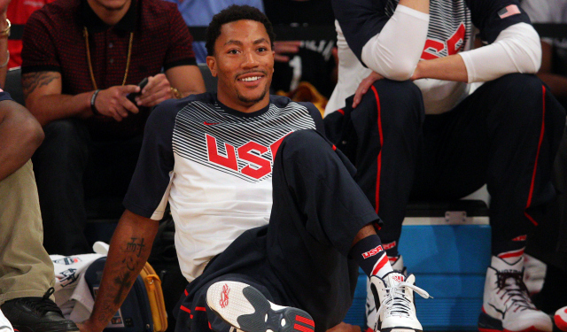 Derrick Rose is back as Team USA begins the FIBA World Cup.  (USATSI)