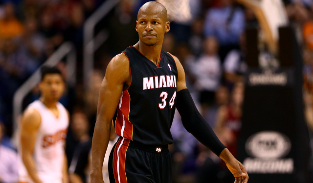 Ray Allen says he's content spending time with his family.  (USATSI)
