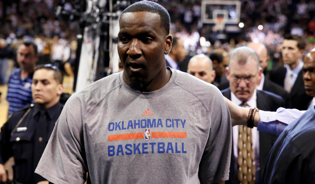 Kendrick Perkins is going to miss the beginning of training camp.  (USATSI)