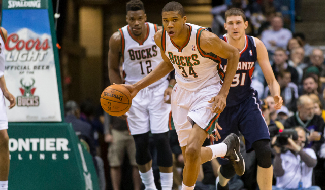 Giannis Antetokounmpo will play some point guard under Kidd.  (USATSI)