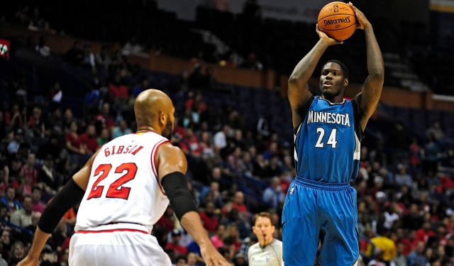 Anthony Bennett will shoot his jumpers elsewhere.  (USATSI)