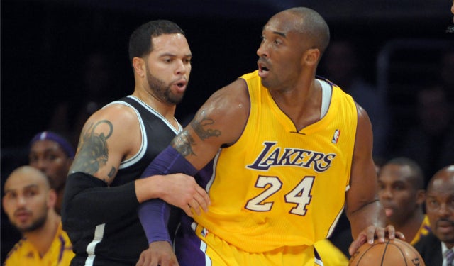 Deron Williams isn't thrilled with what Kobe Bryant said.  (USATSI)