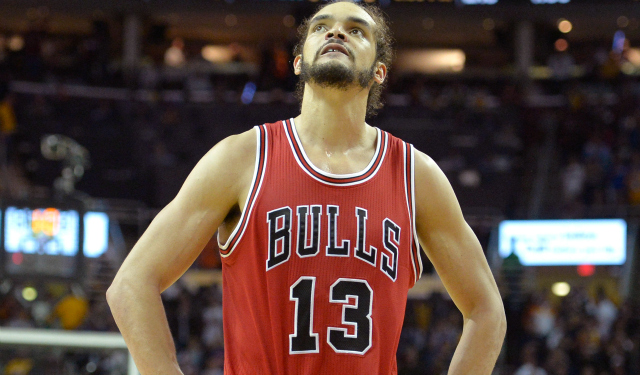 Joakim Noah suffers a playoff loss in Cleveland.  (USATSI)