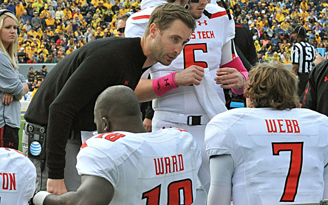 Texas Tech's Kliff Kingsbury continues to work his magic with freshman quarterbacks.   (USATSI)