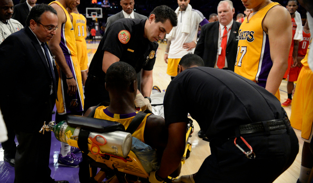 Julius Randle is out for the year.  (USATSI)