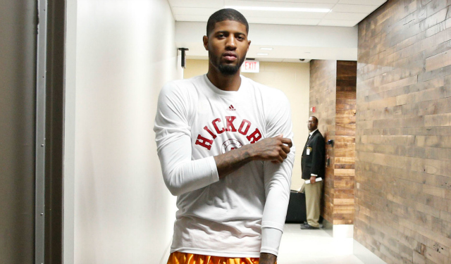 Paul George is old-school, kind of.  (USATSI)