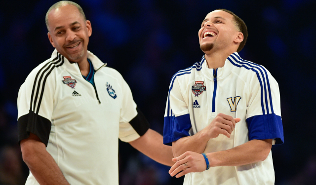 Stephen Curry has made more 3s than his father already.  (USATSI)