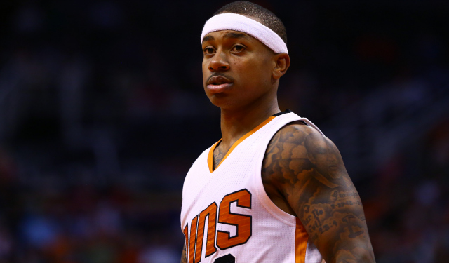 Isaiah Thomas is trying to find his place in Phoenix.  (USATSI)